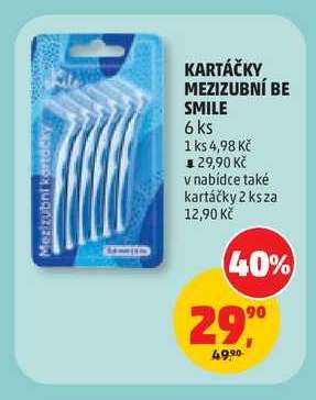 KARTÁČKY MEZIZUBNÍ BE SMILE