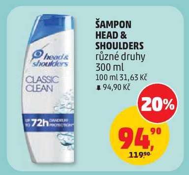 ŠAMPON HEAD & SHOULDERS