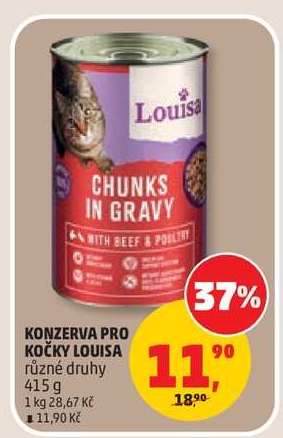 KONZERVA PRO KOČKY LOUISA
