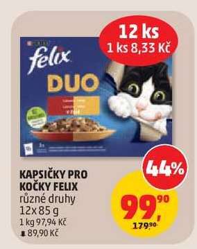 KAPSIČKY PRO KOČKY FELIX*