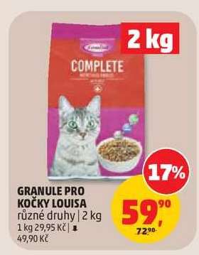 GRANULE PRO KOČKY LOUISA