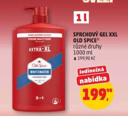 SPRCHOVÝ GEL XXL OLD SPICE*