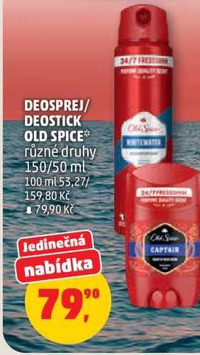 DEOSPREJ/DEOSTICK OLD SPICE
