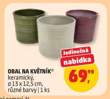 OBAL NA KVĚTNÍK*