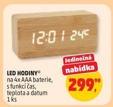 LED HODINY