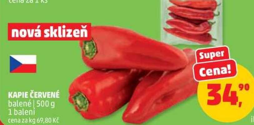 KAPIE ČERVENÉ