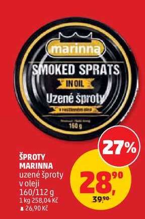 ŠPROTY MARINNA