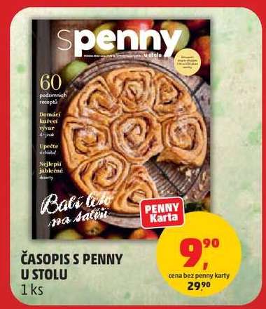 ČASOPIS S PENNY U STOLU