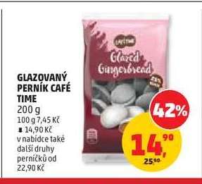 Glazovaný perník Café Time