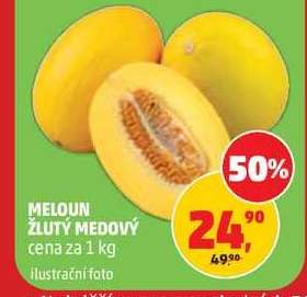 Meloun žlutý medový