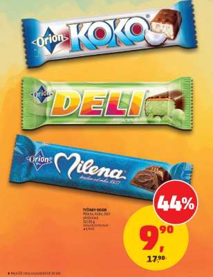 Tyčinky Orion Milena, Koko, Deli
