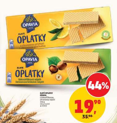 ZLATÉ OPLATKY OPAVIA