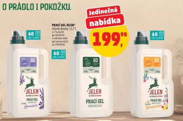PRACÍ GEL JELEN