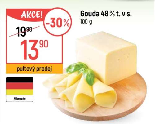 Gouda 48 % t. v s.