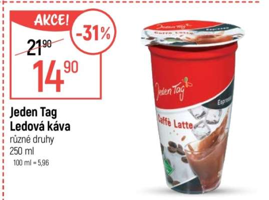 Jeden Tag Ledová káva
