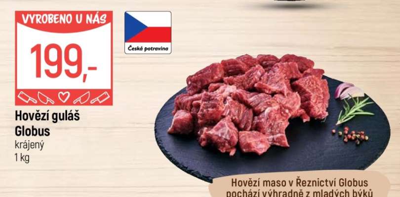 Hovězí guláš Globus