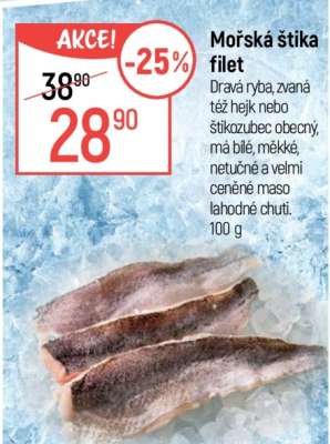 Mořská štika – filet