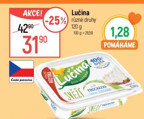 Lučina různé druhy 120 g