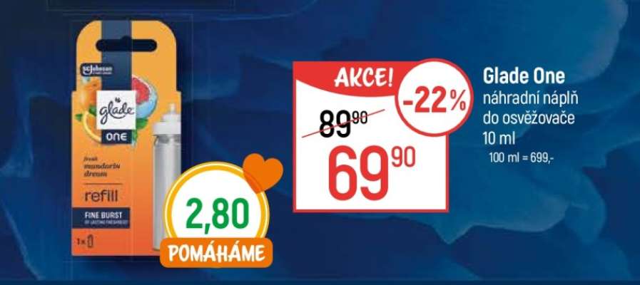 Glade One náhradní náplň do osvěžovače