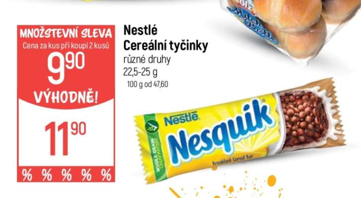 Nestlé Cereální tyčinky