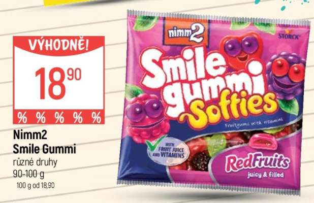 Nimm2 Smile gummi