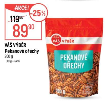 Váš Výběr Pekanové ořechy