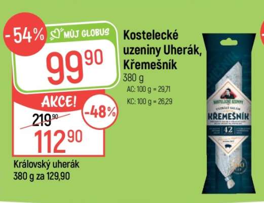 Kostelecké uzeniny Uherák, Křemešník
