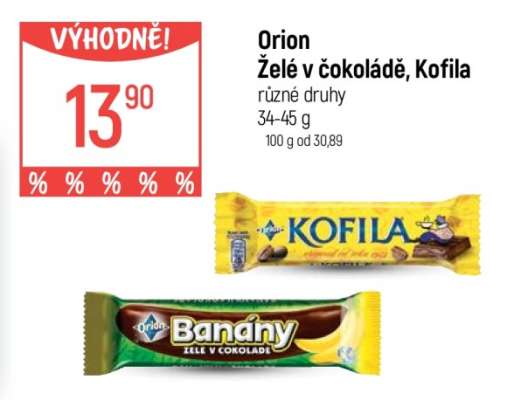 Orion Želé v čokoládě, Kofila