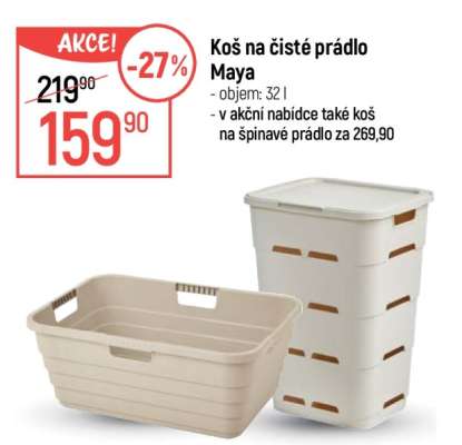 Koš na čisté prádlo Maya