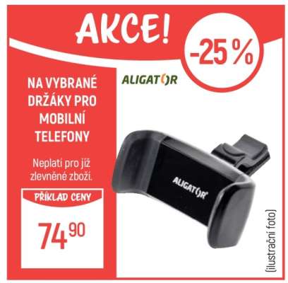 Vybrané držáky pro mobilní telefony