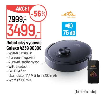 Robotický vysavač Galaxo 4239 90000