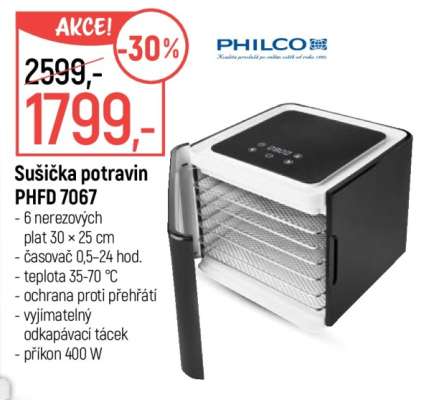 Sušička potravin PHFD 7067