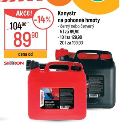 Kanystr na pohonné hmoty