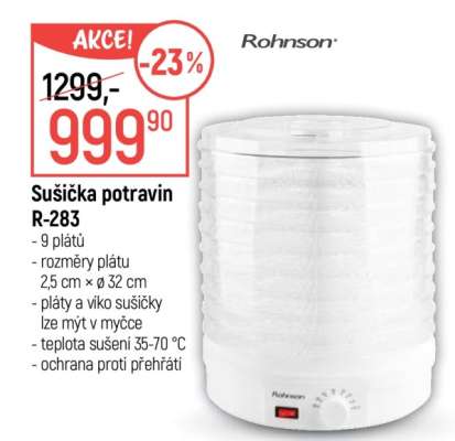 Sušička potravin R-283