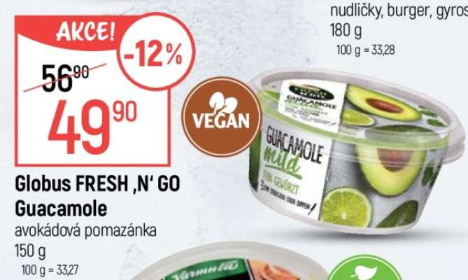 Globus FRESH ‚N‘ GO Guacamole