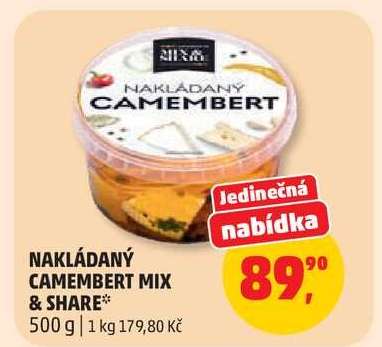 NAKLÁDANÝ CAMEMBERT MIX & SHARE