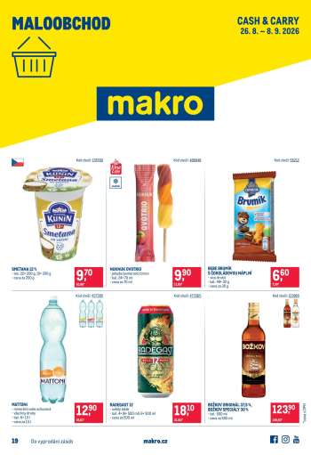 Leták MAKRO - 26.8.2026 - 8.9.2026.