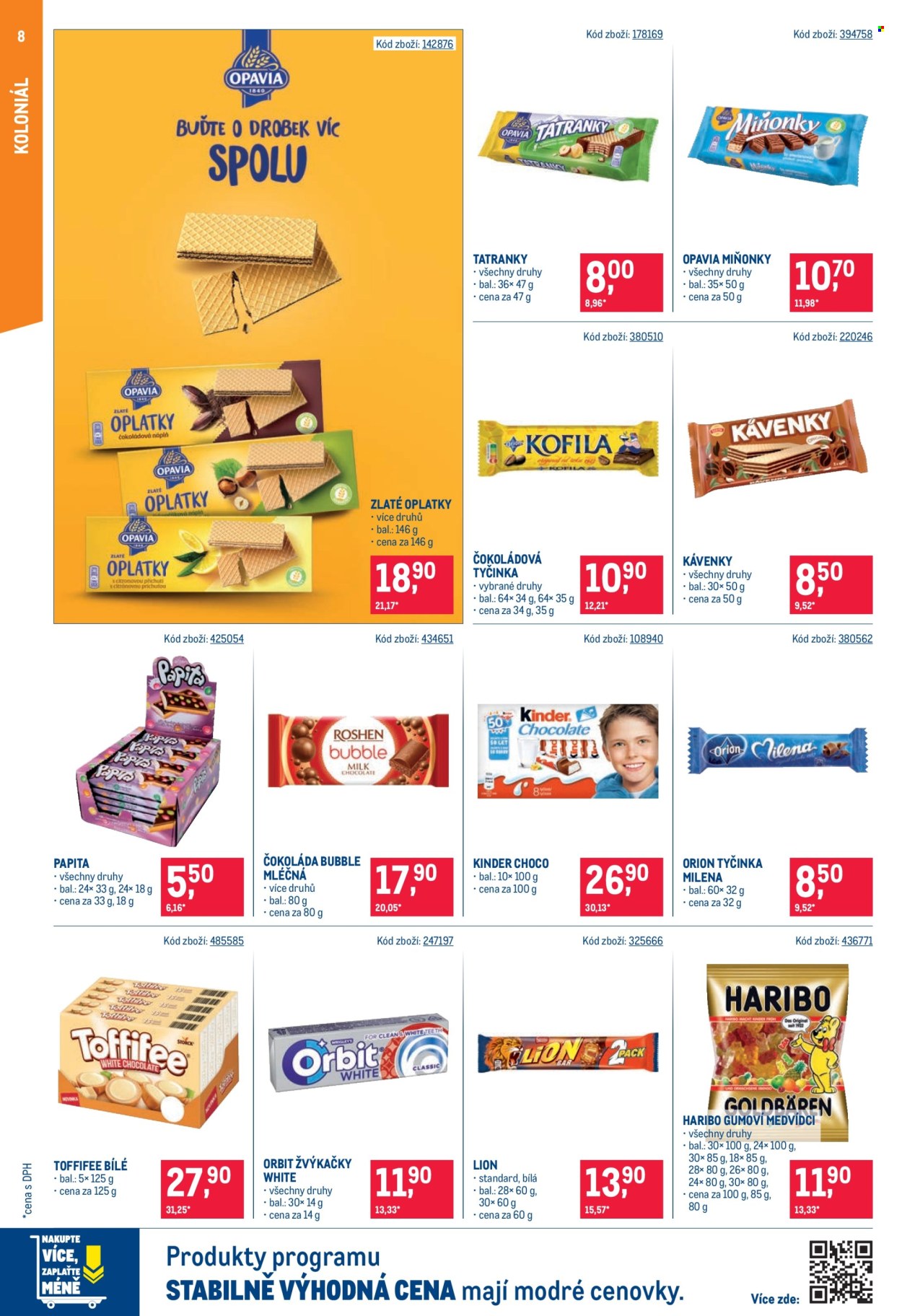Leták MAKRO - 26.8.2026 - 8.9.2026. Strana 8