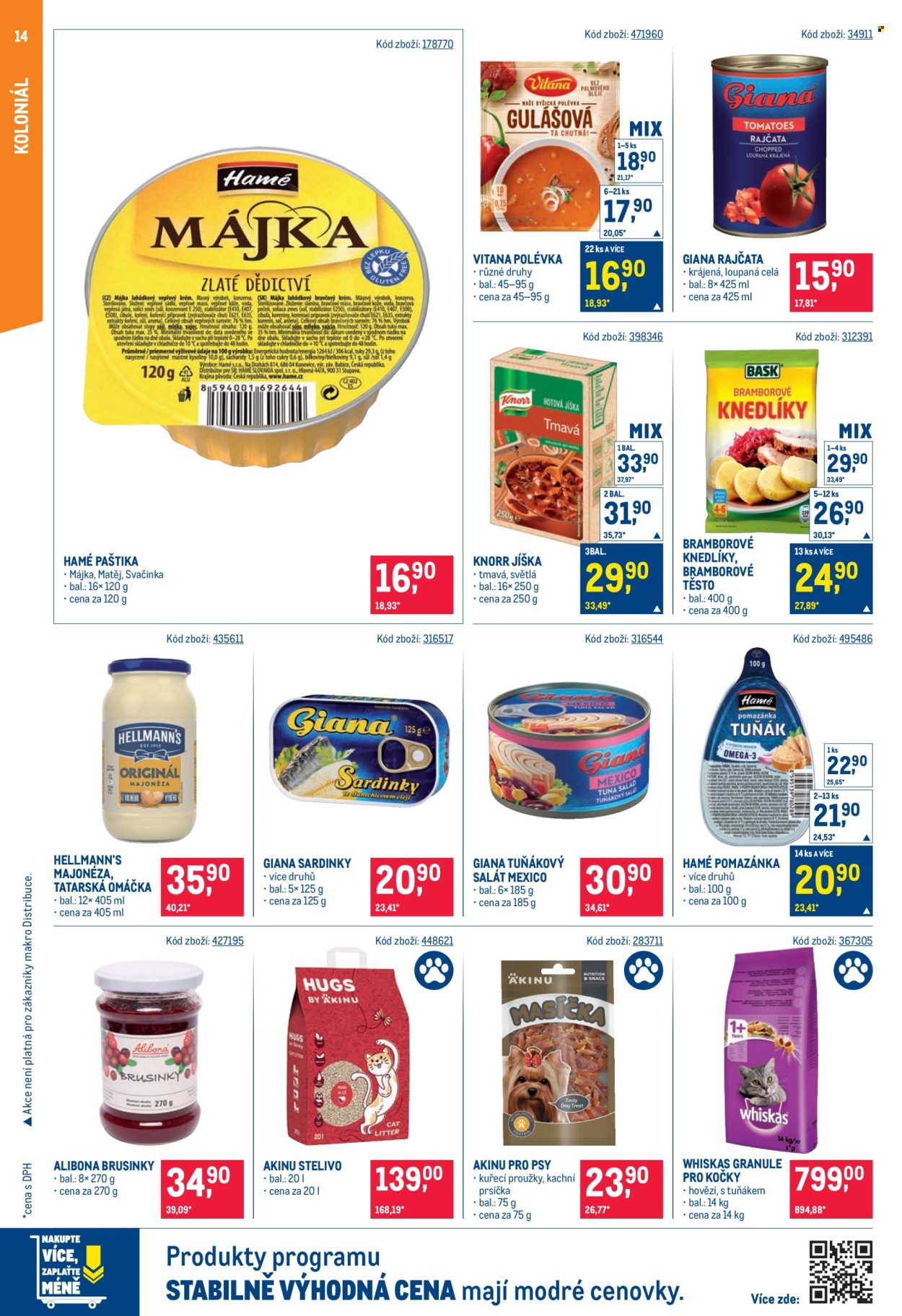 Leták MAKRO - 26.8.2026 - 8.9.2026. Strana 14