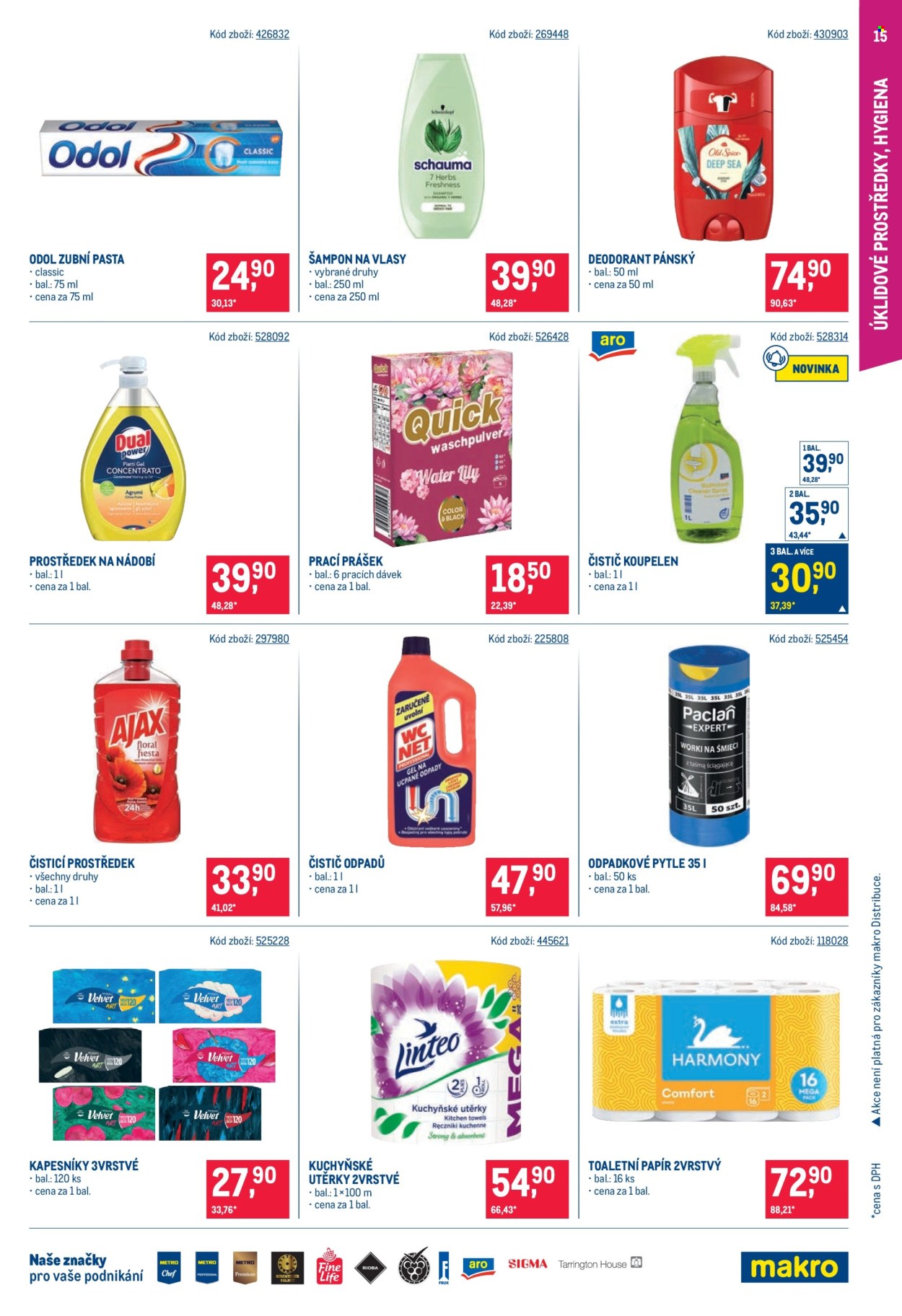 Leták MAKRO - 26.8.2026 - 8.9.2026. Strana 15