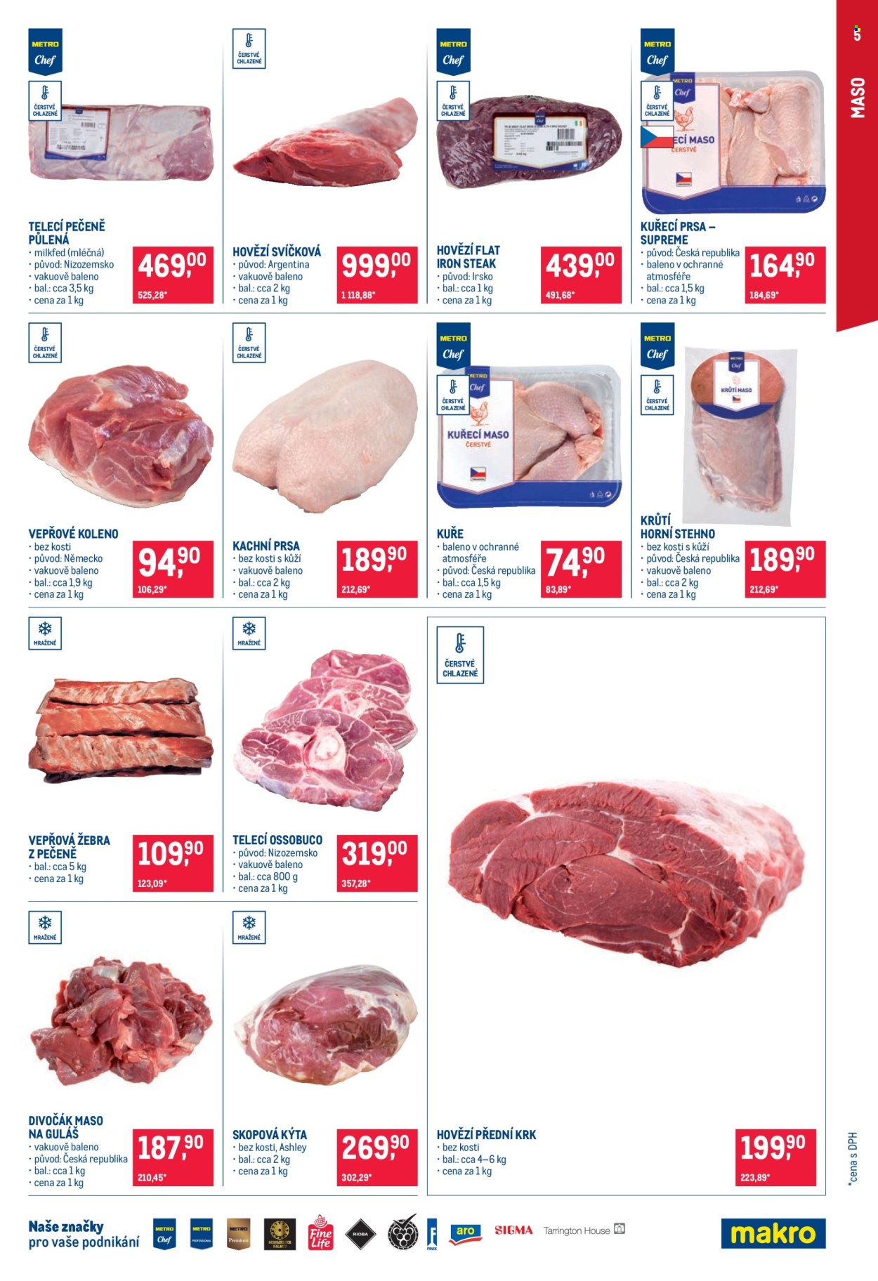 Leták MAKRO - 26.8.2026 - 8.9.2026. Strana 5