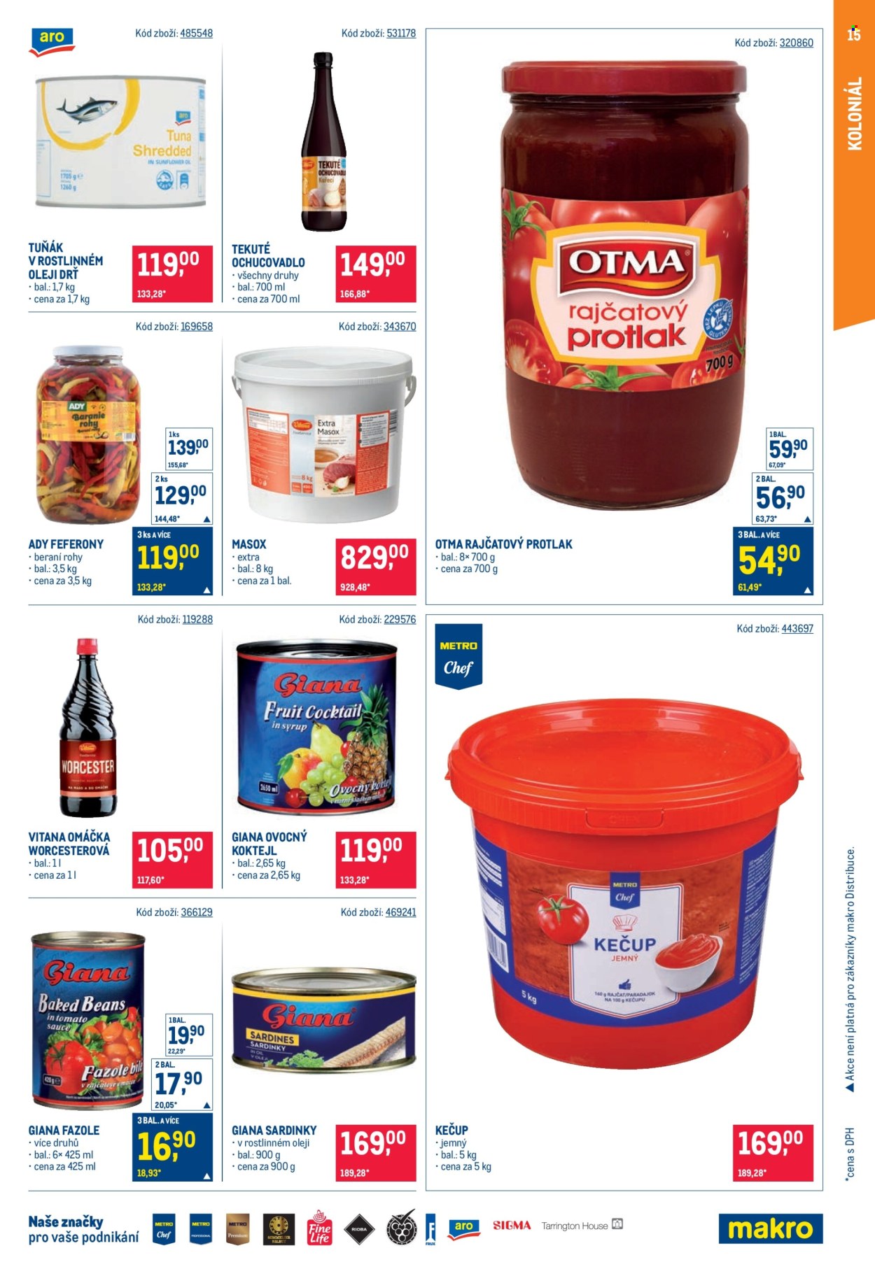 Leták MAKRO - 26.8.2026 - 8.9.2026. Strana 15