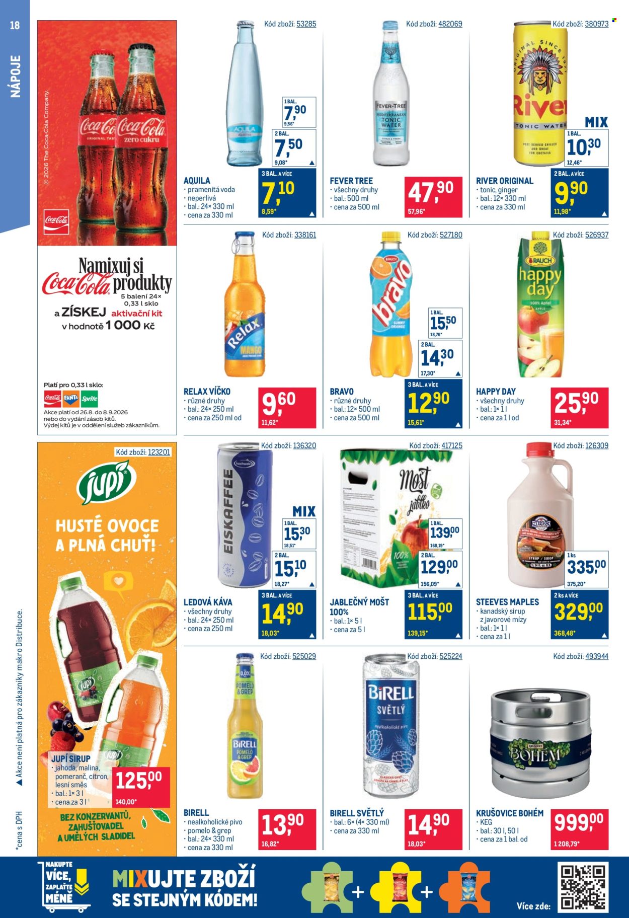 Leták MAKRO - 26.8.2026 - 8.9.2026. Strana 18