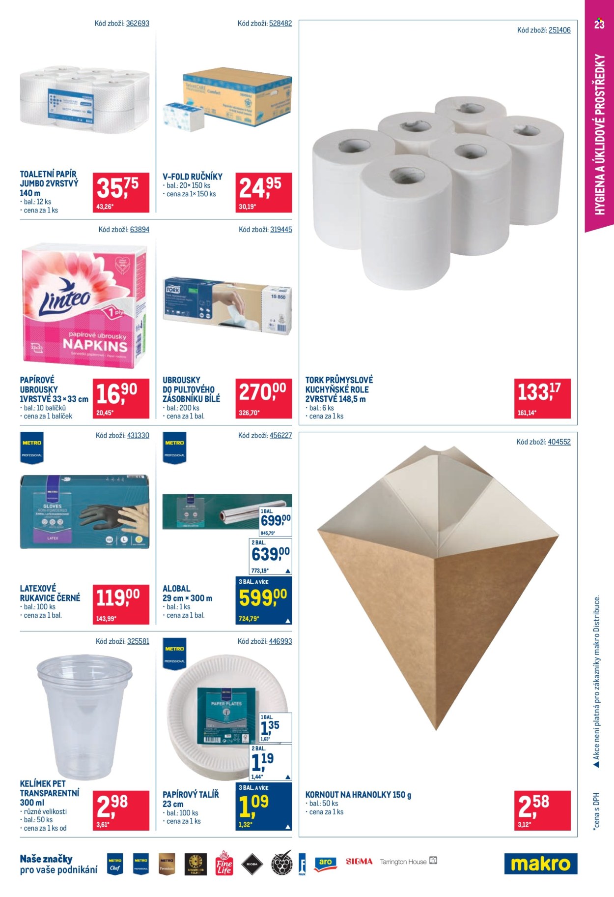 Leták MAKRO - 26.8.2026 - 8.9.2026. Strana 23
