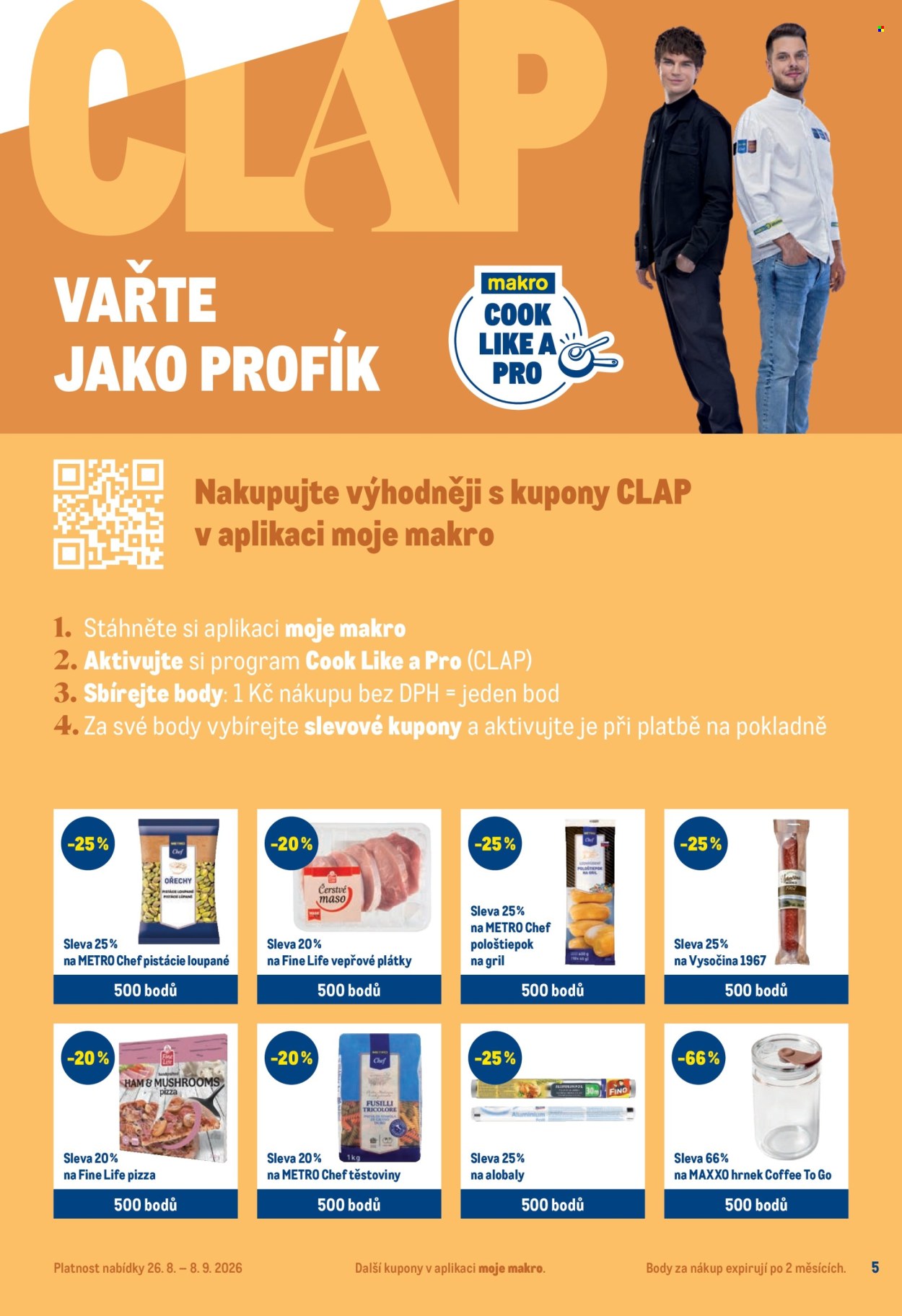 Leták MAKRO - 26.8.2026 - 8.9.2026. Strana 5