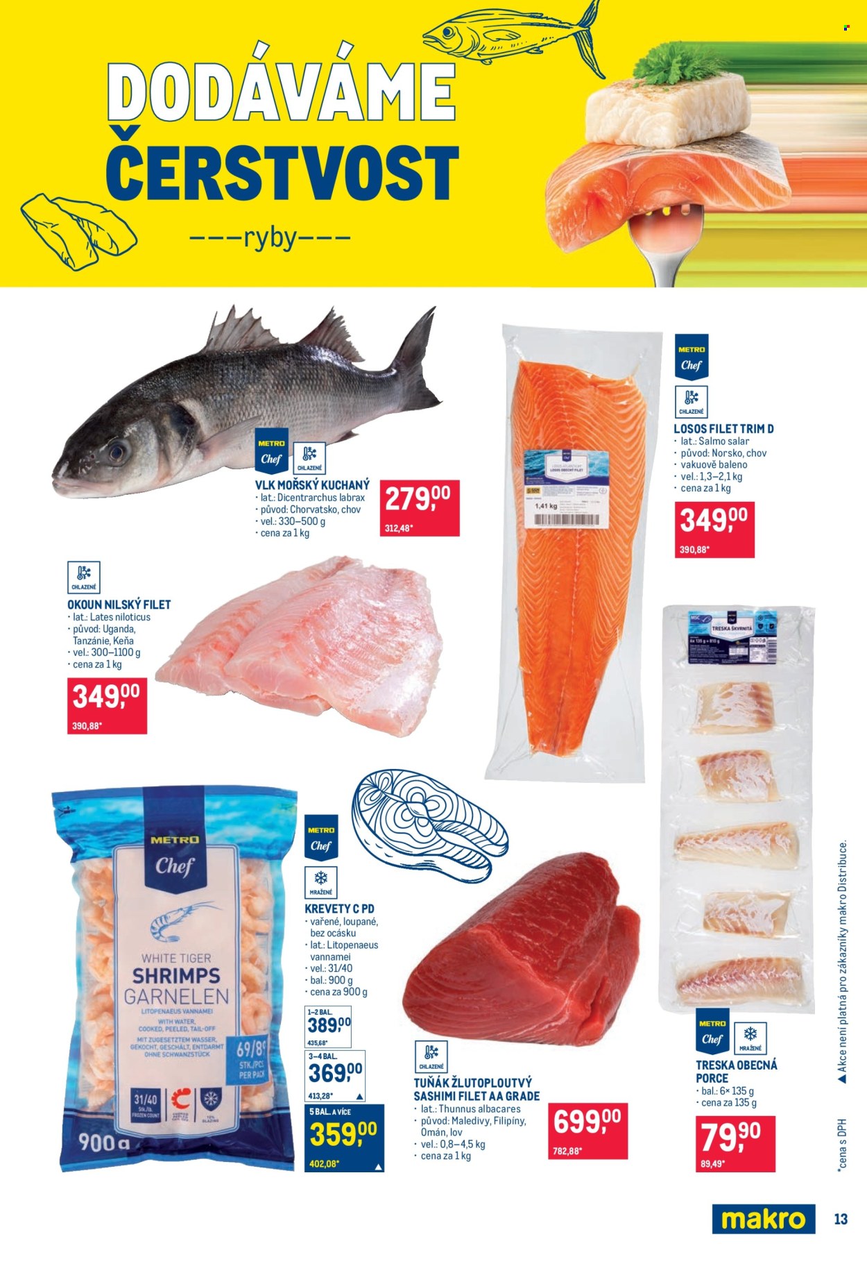 Leták MAKRO - 26.8.2026 - 8.9.2026. Strana 13