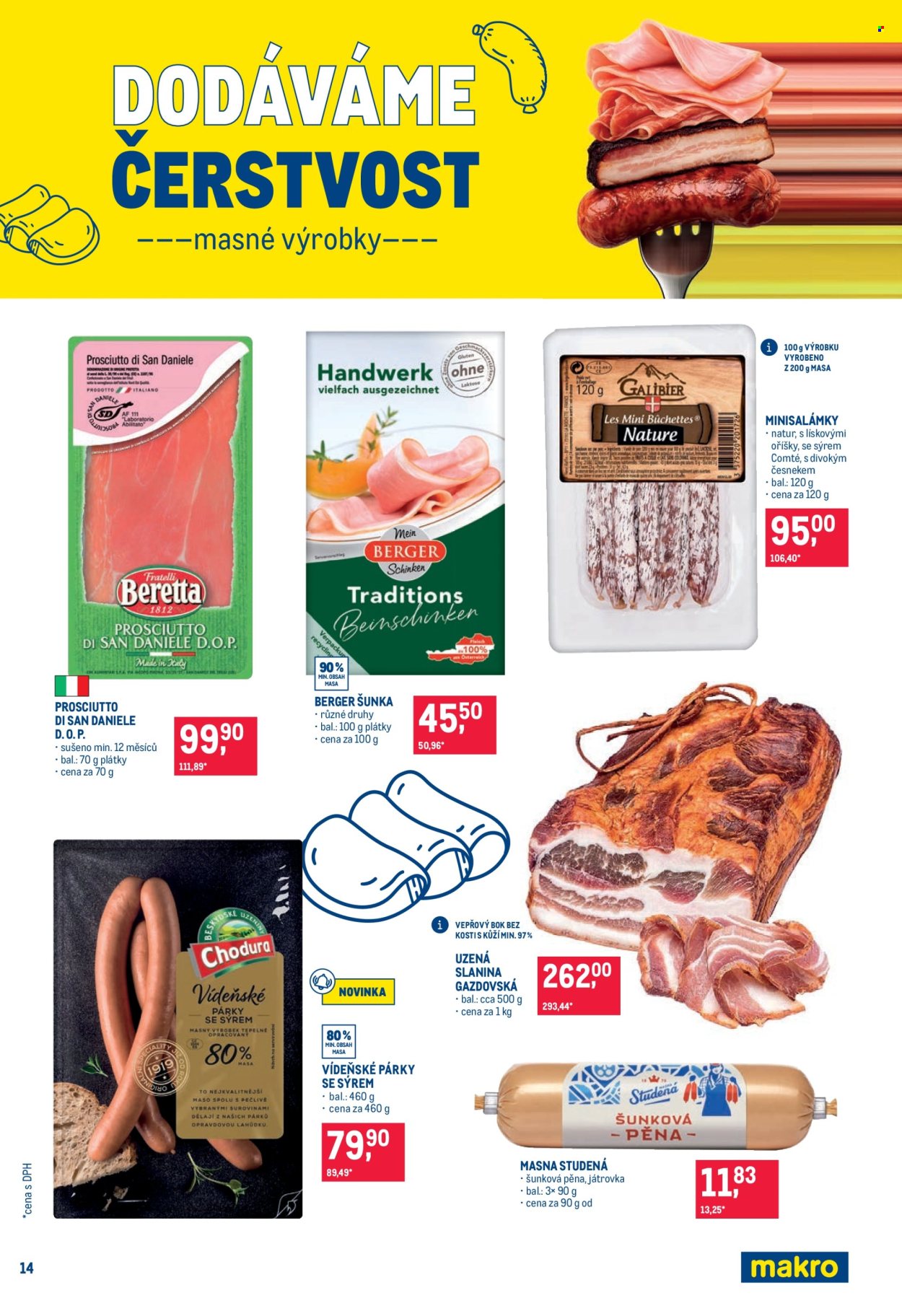 Leták MAKRO - 26.8.2026 - 8.9.2026. Strana 14