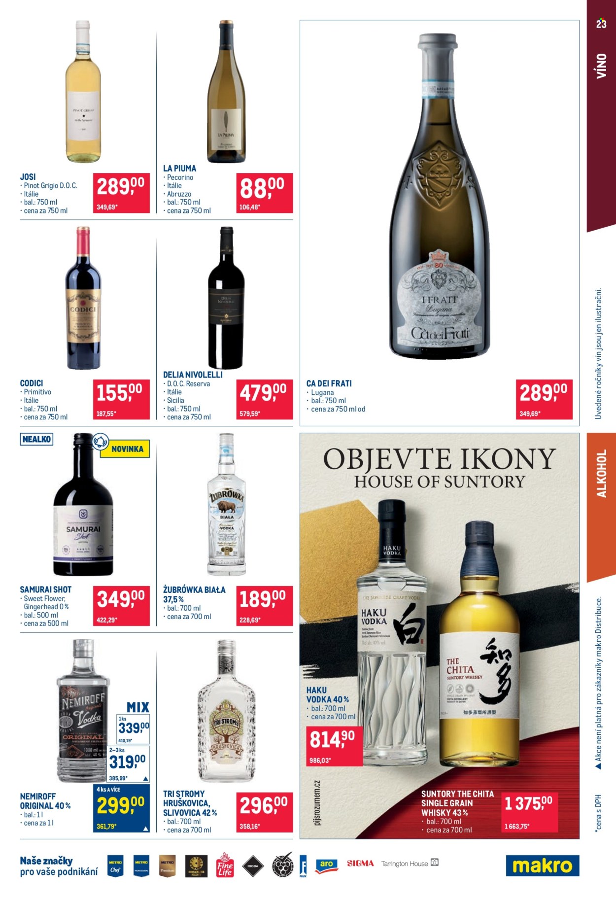 Leták MAKRO - 26.8.2026 - 8.9.2026. Strana 23