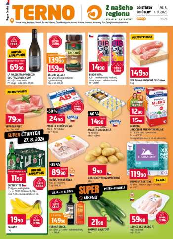 Leták coop TERNO - 26.8.2026 - 1.9.2026.