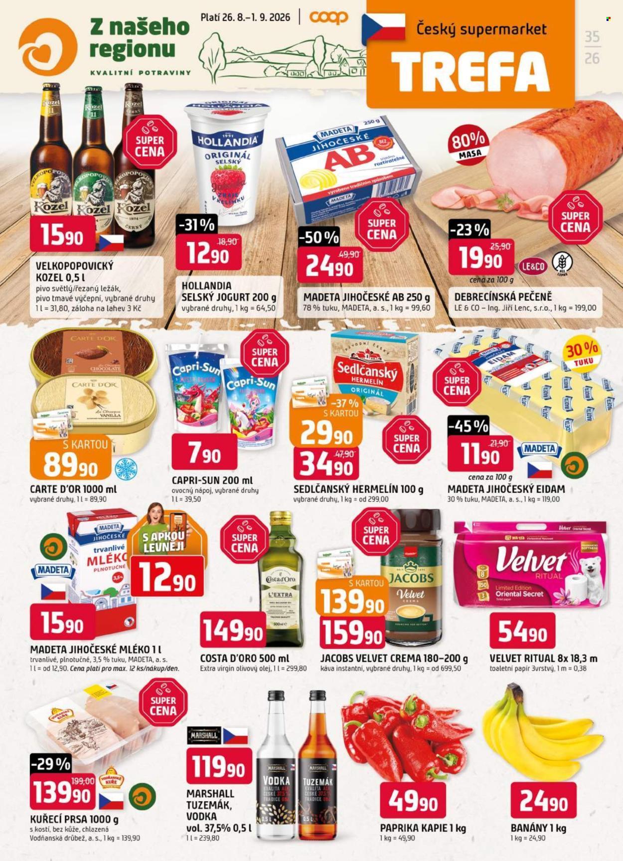 Leták TREFA coop - 26.8.2026 - 1.9.2026. Strana 1